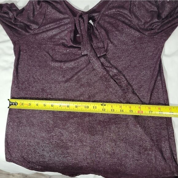 24/7 maurices 3/4 sleeve blouse NWT - Picture 4 of 8